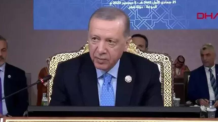 Cumhurbaşkanı Erdoğan'dan 'Gazze' mesajı! 'Garantörlüğe hazırız'