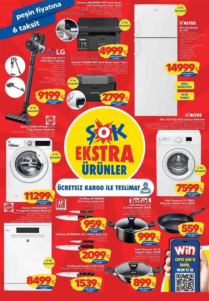 ŞOK'ta temizlik ürünlerinde indirim! 5 litre çamaşır suyu 124 TL, yumuşatıcı 75 TL! 6 Aralık 2023 ŞOK aktüel ürünler kataloğu G3