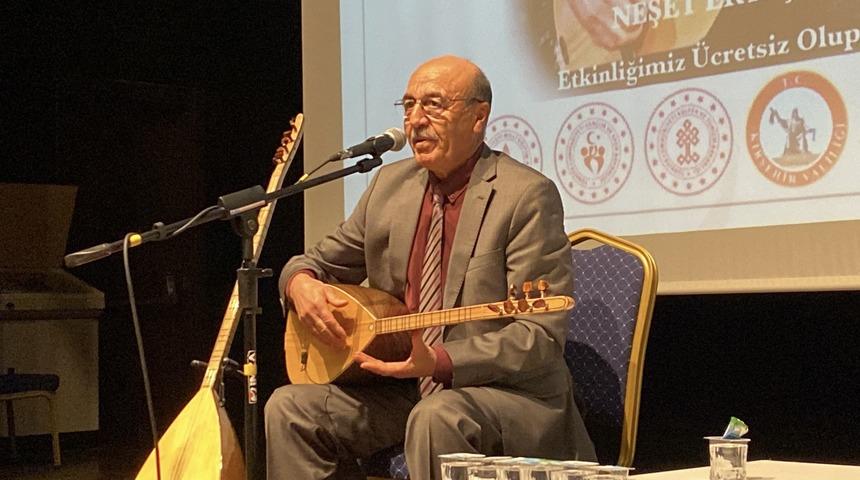 Kırşehir'de "Aşık Veysel 50. Yıl Anma Konseri" düzenlendi