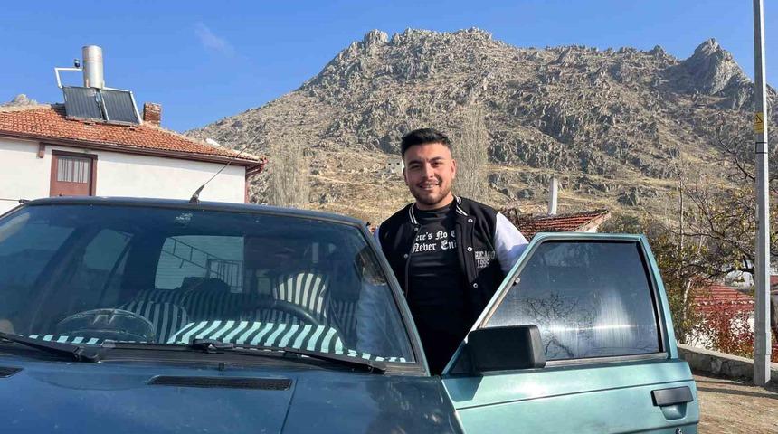 35 yıllık aracı elektrikliye dönüştürdü, 200 kilometreyi 20 liraya gidiyor