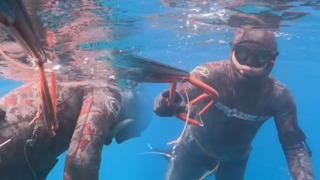 Yer: Antalya! Depreme denizin altında yakalandı, korku dolu anlar: 'Dinamit atılmış olabileceğini düşündüm'