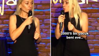  'Geçen sene milf oldum' diyen komedyenin sözleri sosyal medyada gündem yarattı! 2000'li çocuk beni evine çağırdı