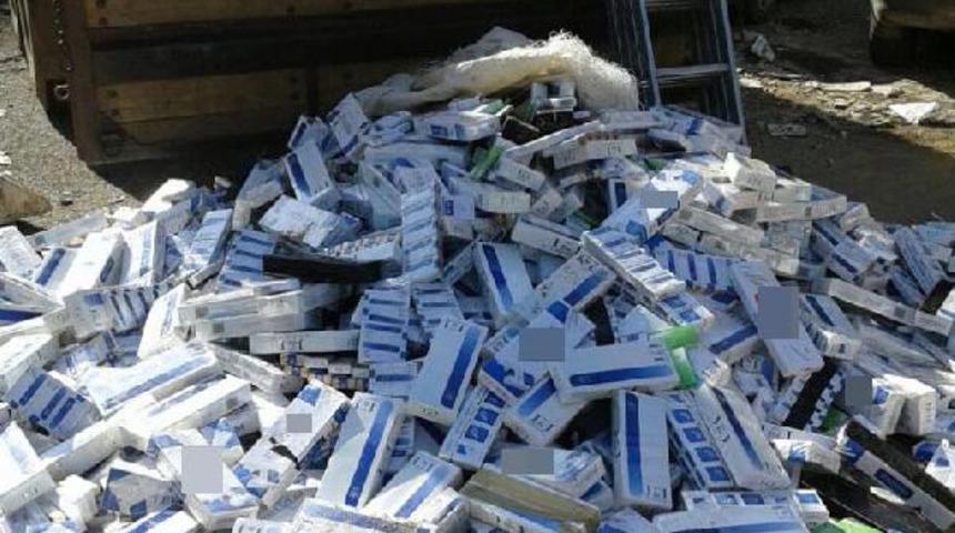 Şanlıurfa'da ka&ccedil;ak sigaraya tutuklama