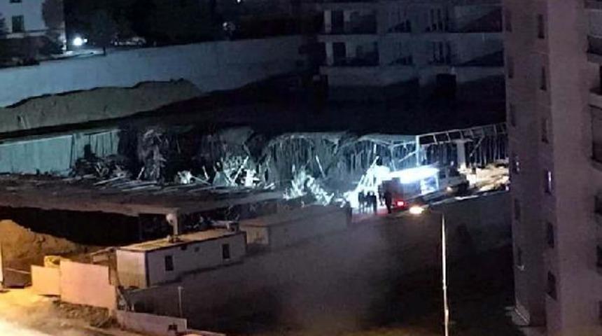 Başkentte inşaata g&ouml;&ccedil;&uuml;k: 5 yaralı