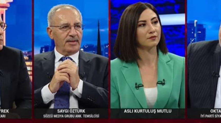 İYİ Partili Oktay Vural ve gazeteci Deniz Zeyrek birbirine girdi: Siz buraya kavga etmeye gelmişsiniz!