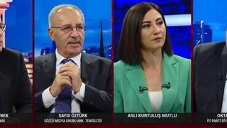 İYİ Partili Oktay Vural ve gazeteci Deniz Zeyrek birbirine girdi: Siz buraya kavga etmeye gelmişsiniz!