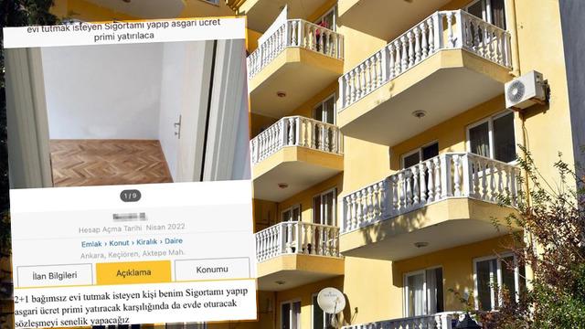 Verdiği ilan gündem oldu! Ev sahibinin sıradışı isteği: Para yerine onu tercih etti