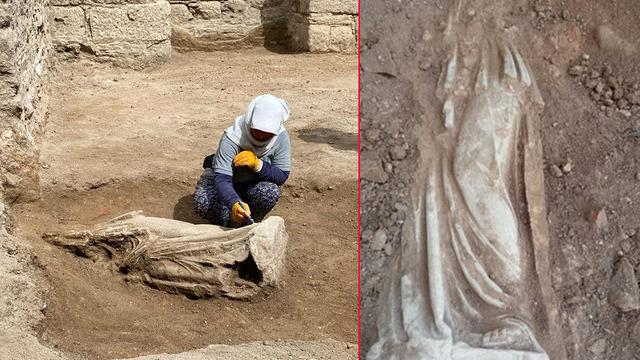 Başı ve kolları yok! 'Dans Eden Musa' Muğla'da bulundu
