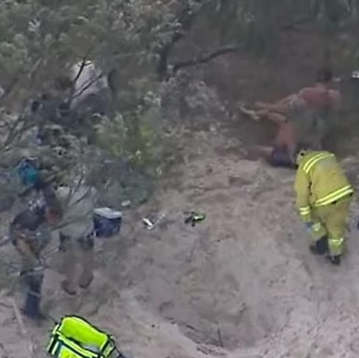 Eğlenmek için gitmişlerdi kabusa döndü! Metrelerce derin çukuru görmeyince içine düştü... Diri diri gömülen adam hayatını kaybetti G4