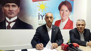 İYİ Parti Niğde İl Başkanı İbrahim Uzun istifasını açıkladı!