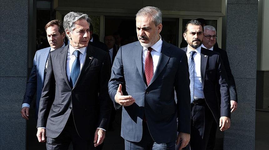 Bakan Fidan'dan ABD'li mevkidaşıyla F-16 teması