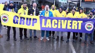 Fenerbahçe taraftarları, 25 otobüsle derbiye gidiyor