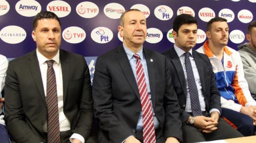 Erkekler Kupa Voley Final Etabı'nın basın toplantısı yapıldı