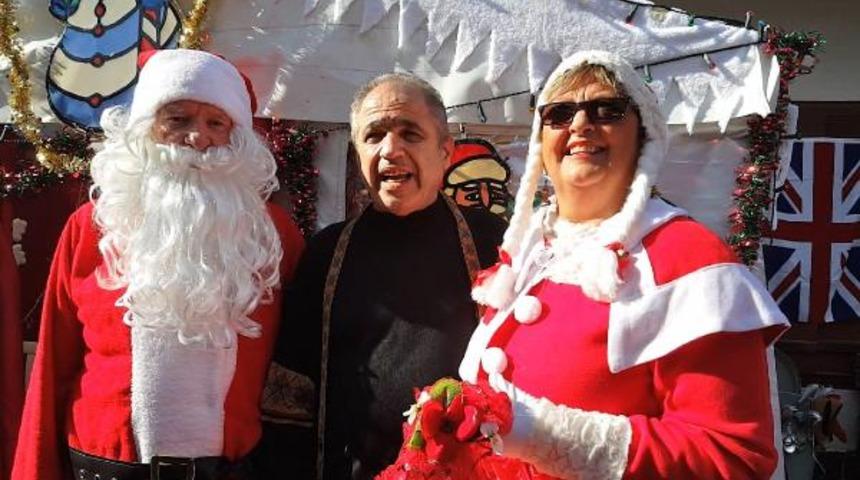 Köyceğiz'de Noel pazarı kuruldu