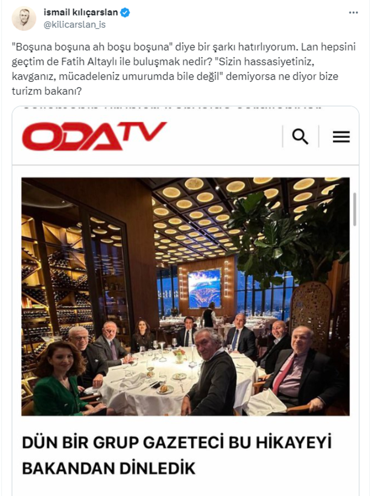 Brand Week'teki sponsorluk krizi sonrası yine Fatih Altaylı vakası! Bu kez Bakan Mehmet Ersoy ve danışmanına tepki gösterdiler G2