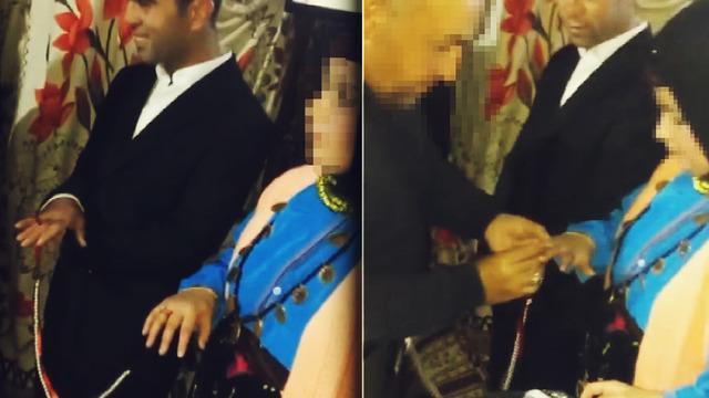 Bu nasıl baba! Damat adayı da hiç utanmadı, nişanı kayda alıp sosyal medyada sergilediler