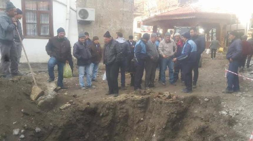 İskilip'te 300 metrelik tünel bulundu