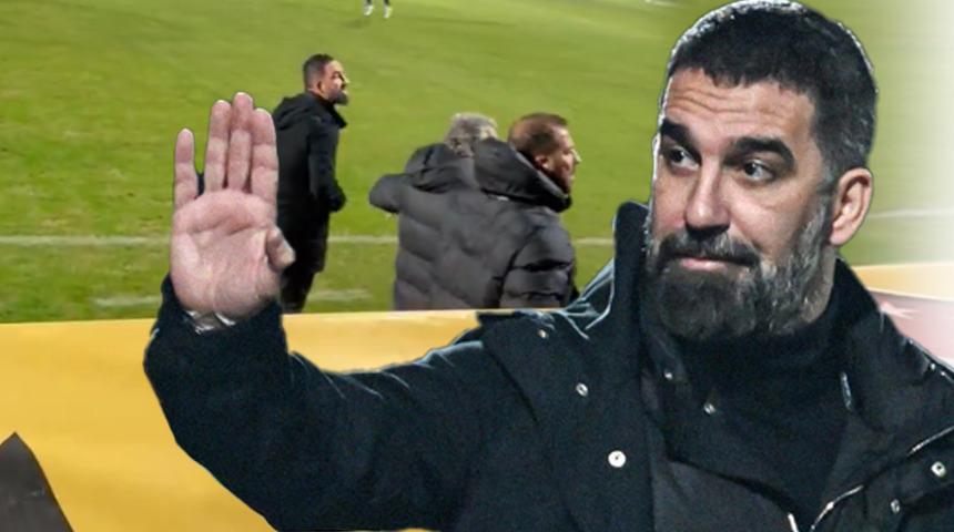 Seçil Erzan'a küfürlü tezahürat sonrası Arda Turan ile taraftar arasında gerilim: ''Maç sonunda görüşeceğiz sizinle''