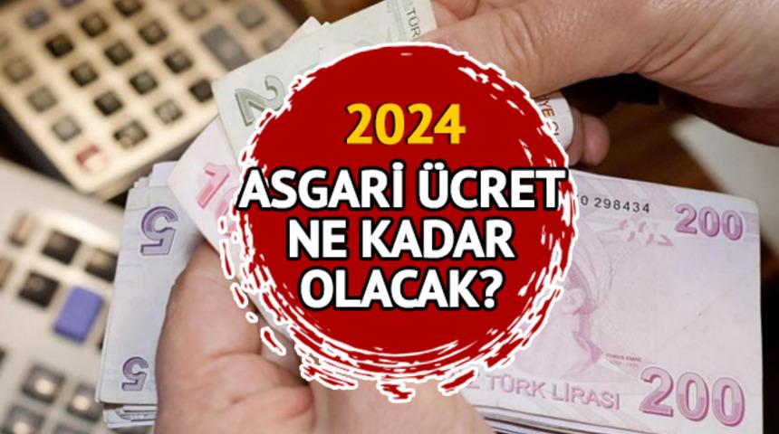 ASGARİ ÜCRET 2024 NE ZAMAN AÇIKLANACAK? Asgari ücret ne kadar olacak, şu an brüt ve net kaç TL? 7 milyon kişiyi etkileyecek!