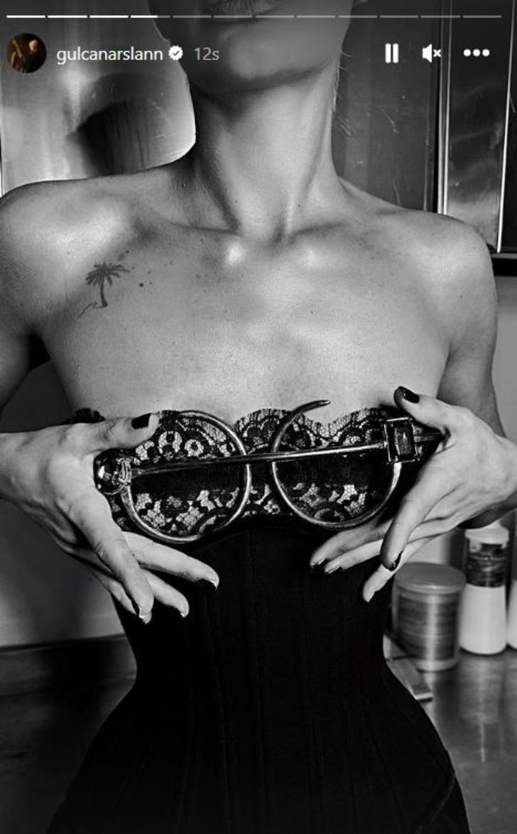 Gülcan Arslan davetin yıldızı oldu! Tarzıyla sosyal medyayı salladı G5