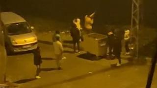 İstanbul'da korku dolu anlar! Kimseye aldırış etmediler: 'Sıkın oğlum sıkın'