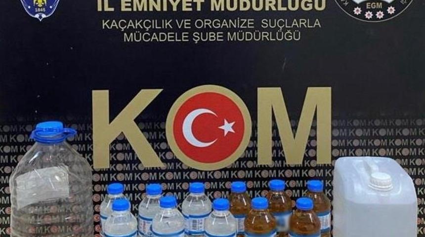 Kars’ta kaçak içki ele geçirildi