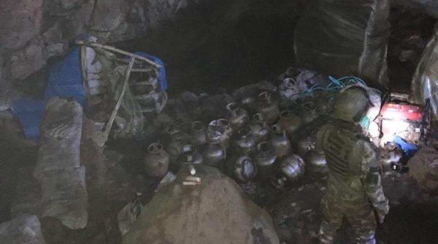 Tunceli'de PKK jeneratörü, el yapımı patlayıcı ve mühimmat bulundu