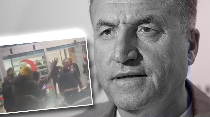 Bu kadarına da resmen pes! Ankaragücü taraftarı yumrukçu başkan Faruk Koca'yı hastane çıkışı ziyaret edip destek tezahüratı yaptı