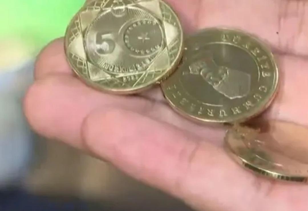 Darphane'de yeni madeni 5 T&uuml;rk Lirası'nın basımı g&ouml;r&uuml;nt&uuml;lendi! 100 milyon adet basılmıştı: O imgeler dikkat &ccedil;ekti