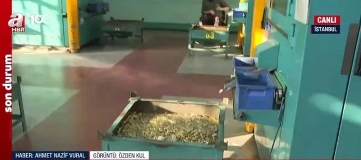 Darphane'de yeni madeni 5 Türk Lirası'nın basımı görüntülendi! 100 milyon adet basılmıştı: O imgeler dikkat çekti G4
