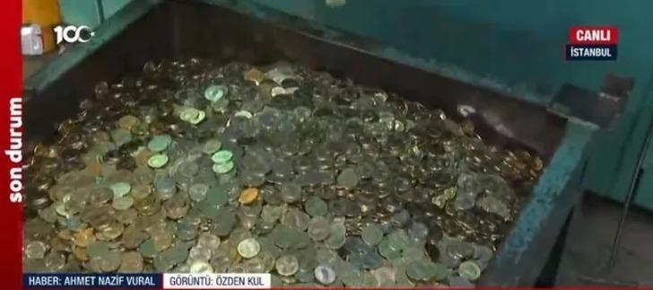 Darphane'de yeni madeni 5 Türk Lirası'nın basımı görüntülendi! 100 milyon adet basılmıştı: O imgeler dikkat çekti G1