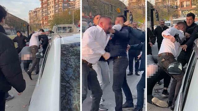 'Direkt mi gidiyorsun' sorusuna 'yamuk gidiyorum ben' cevabını verince ortalık karıştı! Polis memurunun dizini kırıp gözünü morarttı