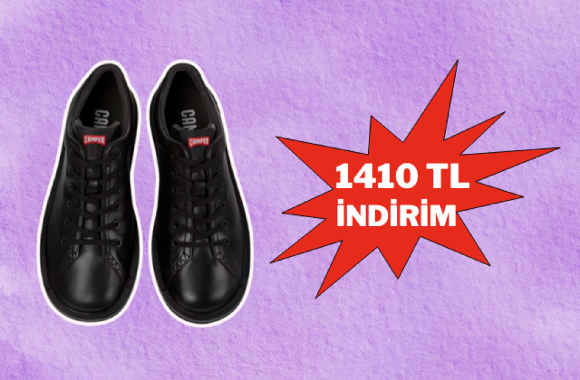 Fiyatı 2 bin 399 TL'ye düştü! Hakiki deri Camper Beetle Spor Ayakkabı'da yılın son fırsatı