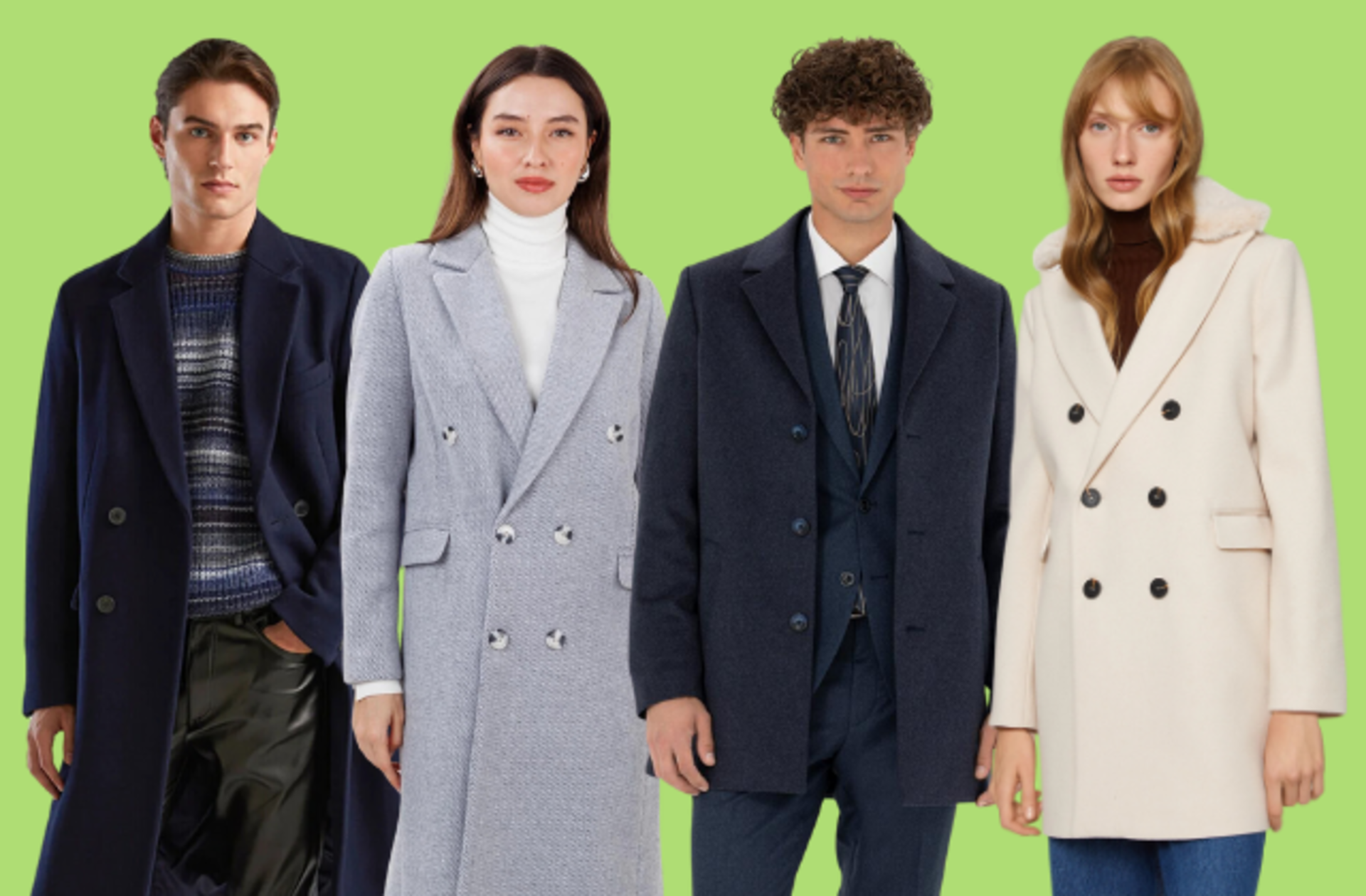 Tüm kombinlerinizi havalı gösterecek aynı zamanda sizi soğuktan da koruyacak kaşe kaban modelleri