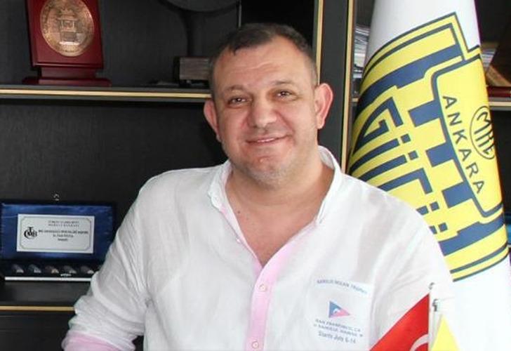 MKE Ankaragücü Kulübünün yeni başkanı İsmail Mert Fırat oldu