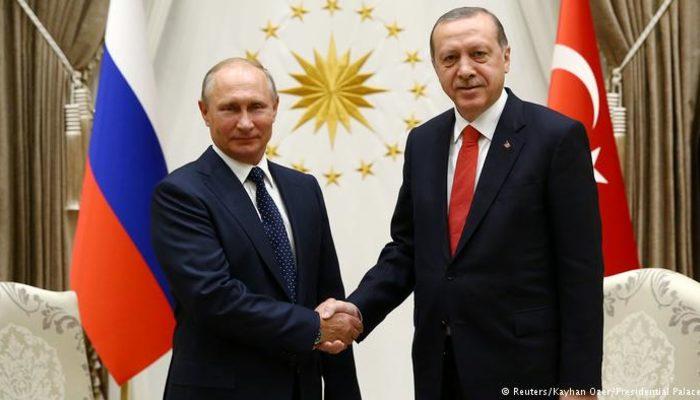 Erdoğan ile Putin Afrin'i görüştü