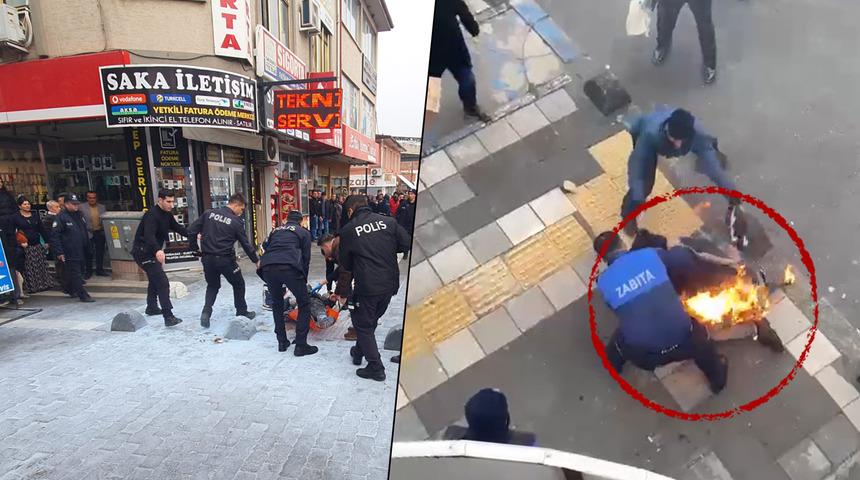 Yer: Tokat! Benzin döküp kendini ateşe verdi: Sosyal medyadaki paylaşımı dikkat çekti