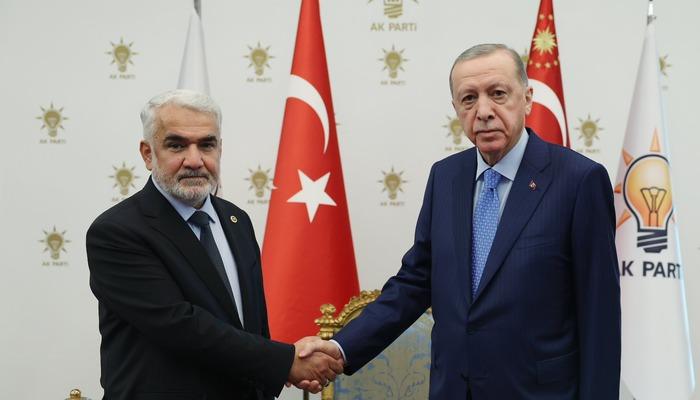 SON DAKİKA | Cumhurbaşkanı Erdoğan, HÜDA PAR Genel Başkanı Zekeriya Yapıcıoğlu ile görüştü! Açıklama geldi ‘Temaslar için karşılıklı heyet oluşturuldu’