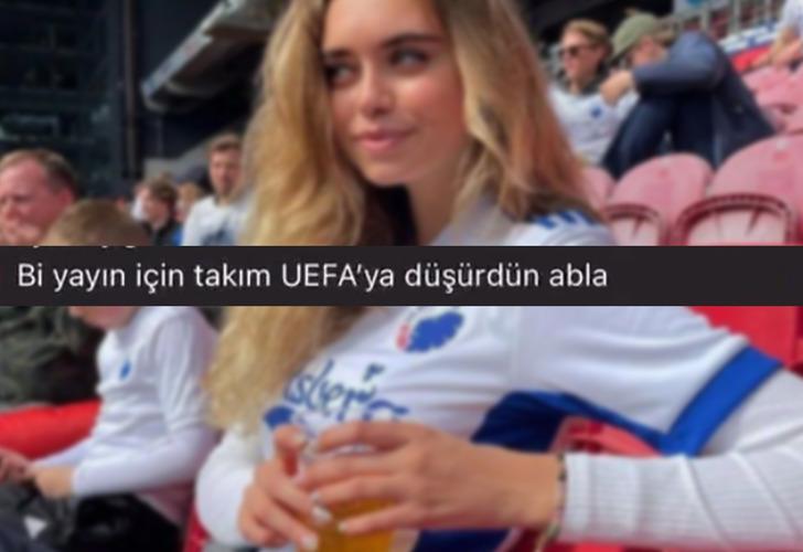 Danimarkalı model Kopenhag'ın Galatasaray'ı yenmesi durumunda soyunacağını açıklamıştı! Son paylaşımına yorum yağıyor G3