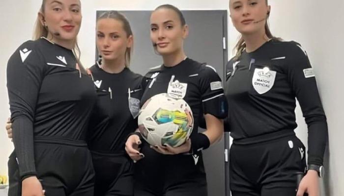 Arnavut kadın hakemlerden Türk futboluna çağrı! ”Maçlara biz gelebiliriz”Süper Lig