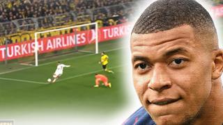 Bu arenanın adı Şampiyonlar Ligi! Mbappe'nin şutunu uçarak kurtardı, stadyum gol olmuş gibi sevindi