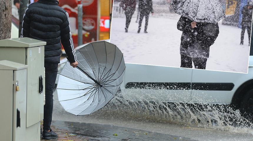 Kar yağışı İstanbul’un kapısına kadar dayandı! 38 saatlik kesintisiz yağmur geliyor… Bu tarihlere dikkat!