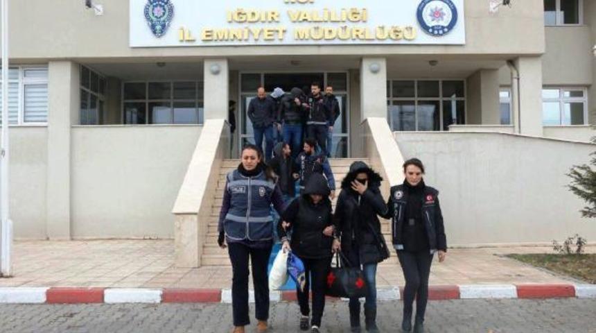 Iğdır polisinden 'torbacı' operasyonu: 10 tutuklama