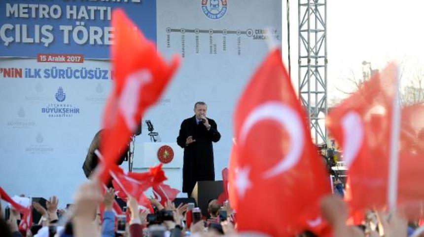 Cumhurbaşkanı Erdoğan'dan metro açılışında Ataşehir açıklaması(Ek bilgilerle)