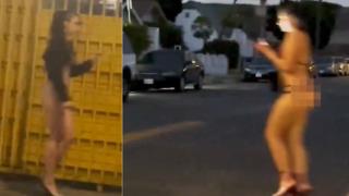 Amerika'nın en tehlikeli genelev sokağı olarak kabul ediliyor! Görüntüler sosyal medyada gündem yaratmayı başardı