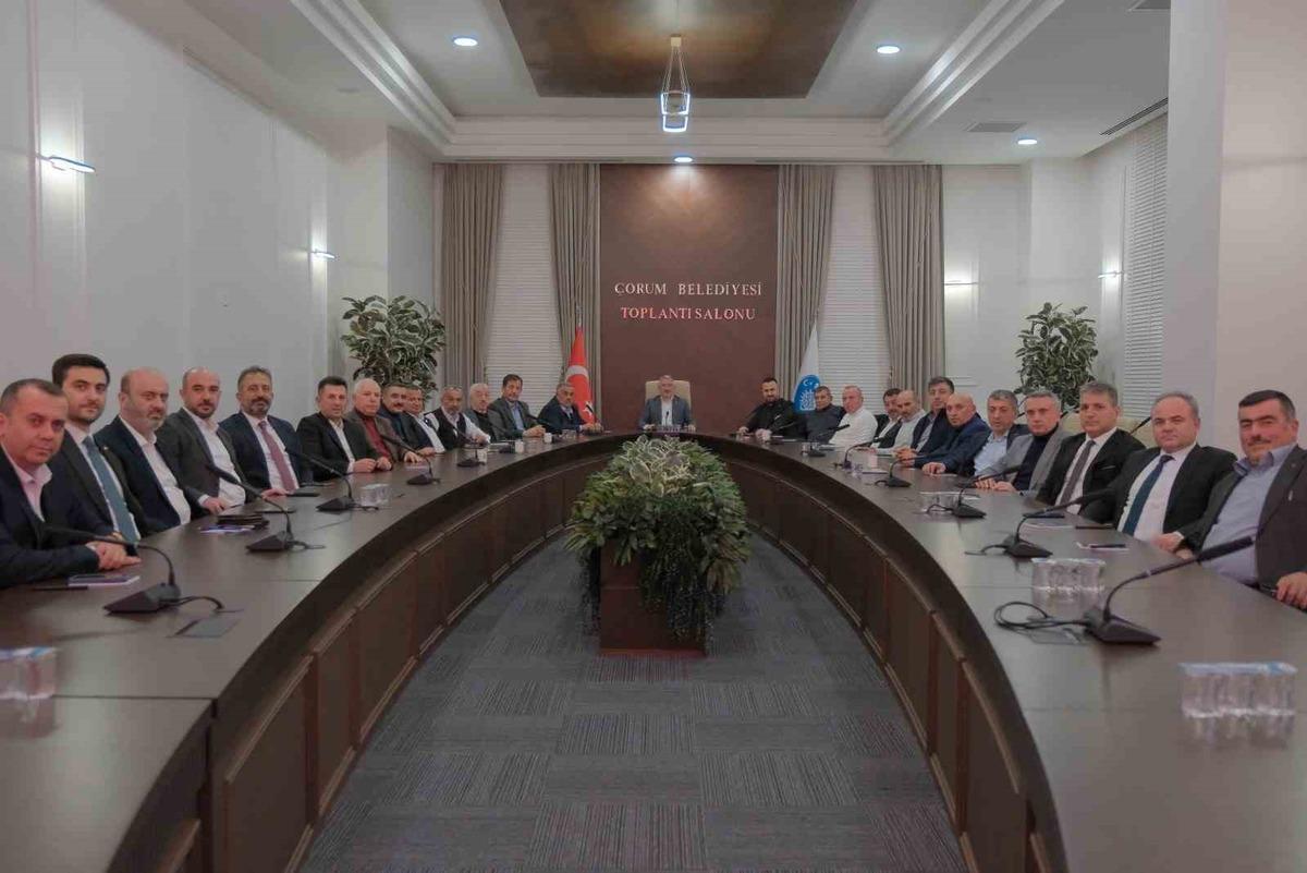 Esnaf odalarından Başkan Aşgın&rsquo;a destek ziyareti