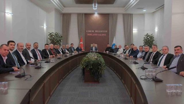 Esnaf odalarından Başkan Aşgın’a destek ziyareti