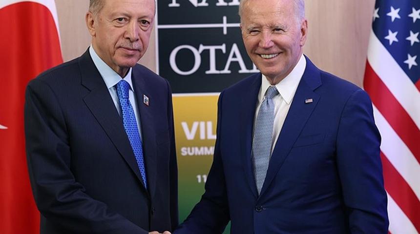 Cumhurbaşkanı Erdoğan, ABD Başkanı Biden ile görüştü
