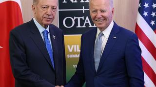 Cumhurbaşkanı Erdoğan, ABD Başkanı Biden ile görüştü