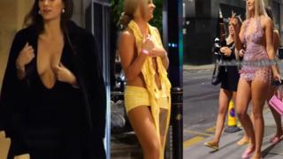 Gece hayatını görüntülemek isterken gizli gizli kadınları çekti! TikTok paylaşımına tepki yağdı... Bu sanal röntgencilik